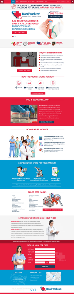 Web Design par Behriatech pour Live Well Marketing LLC | Design #2417213