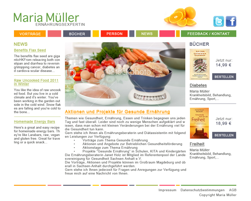 Web-Design von Ilona Maslioukovskagia für AMUNDAMO | Design #485050
