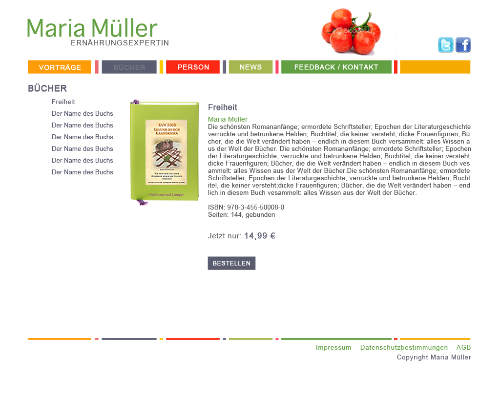 Web Design by Ilona Maslioukovskagia for AMUNDAMO | Design #519393