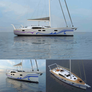 Create a hull decoration for a sailboat | Grafik-Design von WanWan