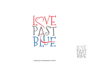 Logo Design by christianpoetoe for Love past blue | Design #11168362