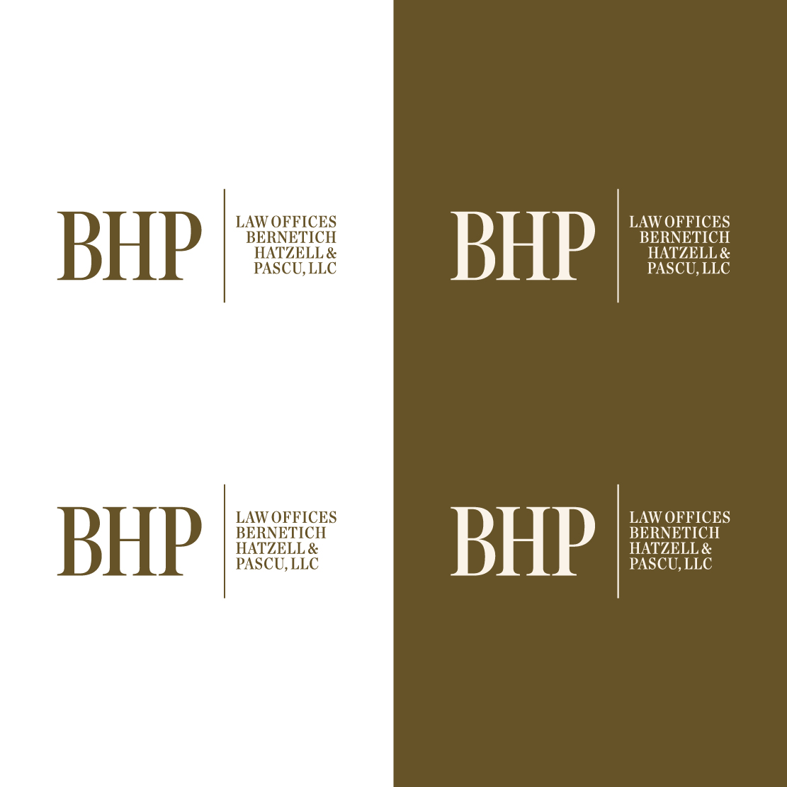 Logo Design by dky for Bernetich Hatzell and Pascu | Design #11280376