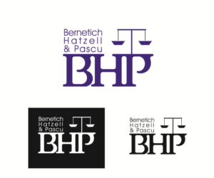 Logo Design by XKDN for Bernetich Hatzell and Pascu | Design: #11221090