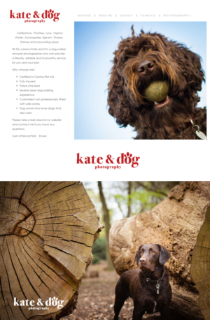 Logo Design by criss for Kate Walks Dogs | Design: #11146859