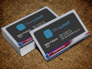 Business Card Design by Lanka Ama for Traliant | Design: #11145745