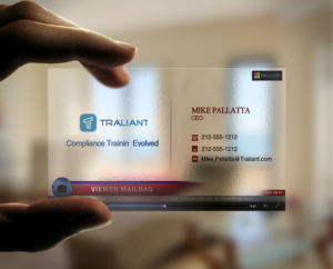 Business Card Design by Lanka Ama for Traliant | Design: #11145762