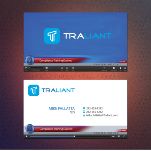 Business Card Design by Dezero for Traliant | Design: #11182101