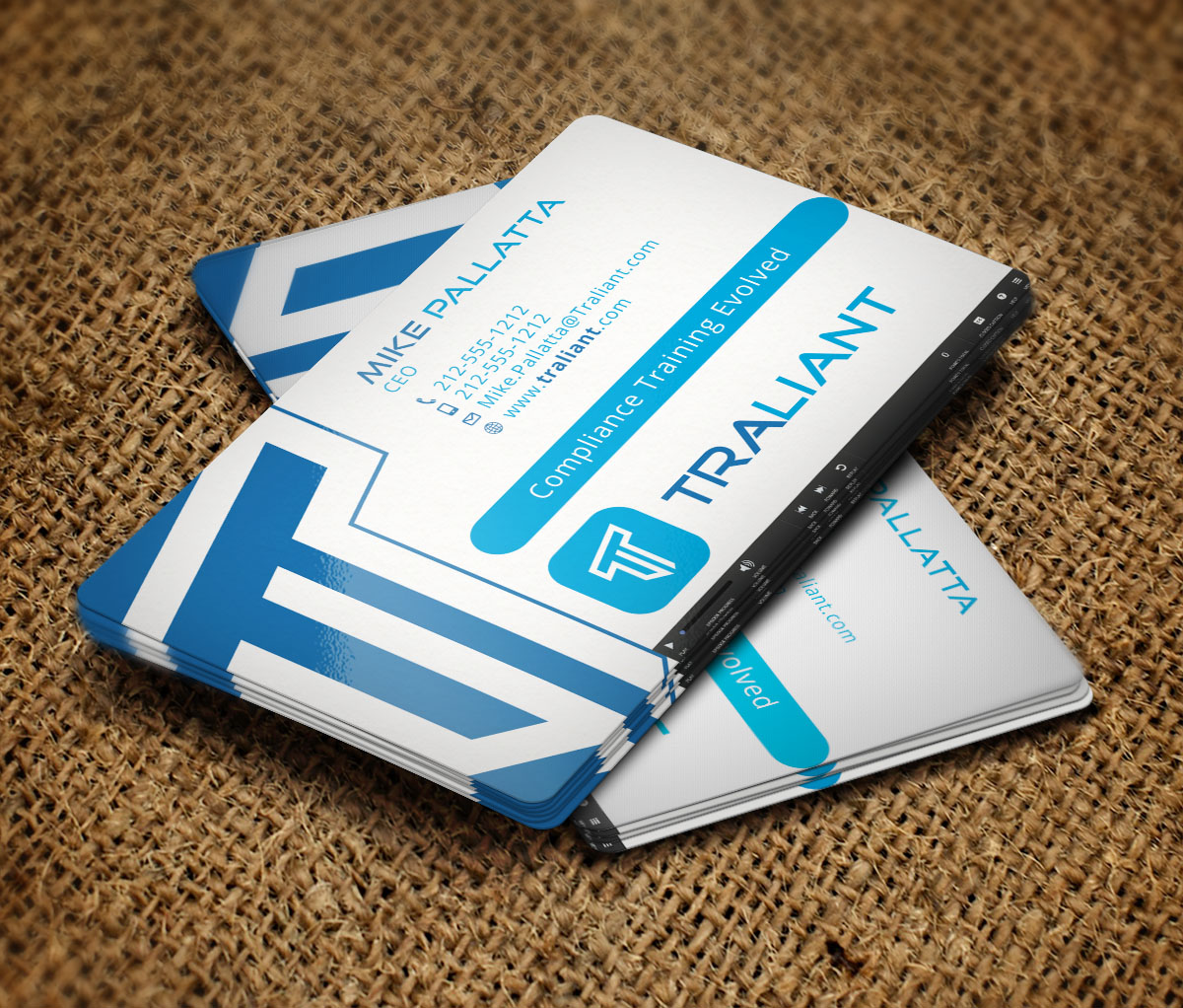 Diseño de Tarjeta de Presentación por Verified artistry (Design garden) para Traliant | Diseño #11143041