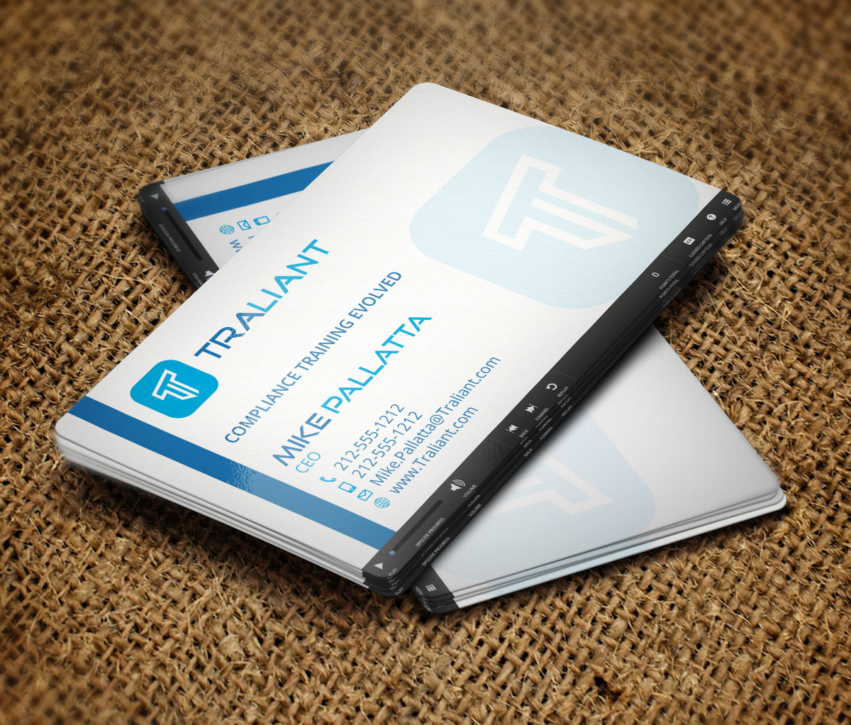 Diseño de Tarjeta de Presentación por Verified artistry (Design garden) para Traliant | Diseño #11143056