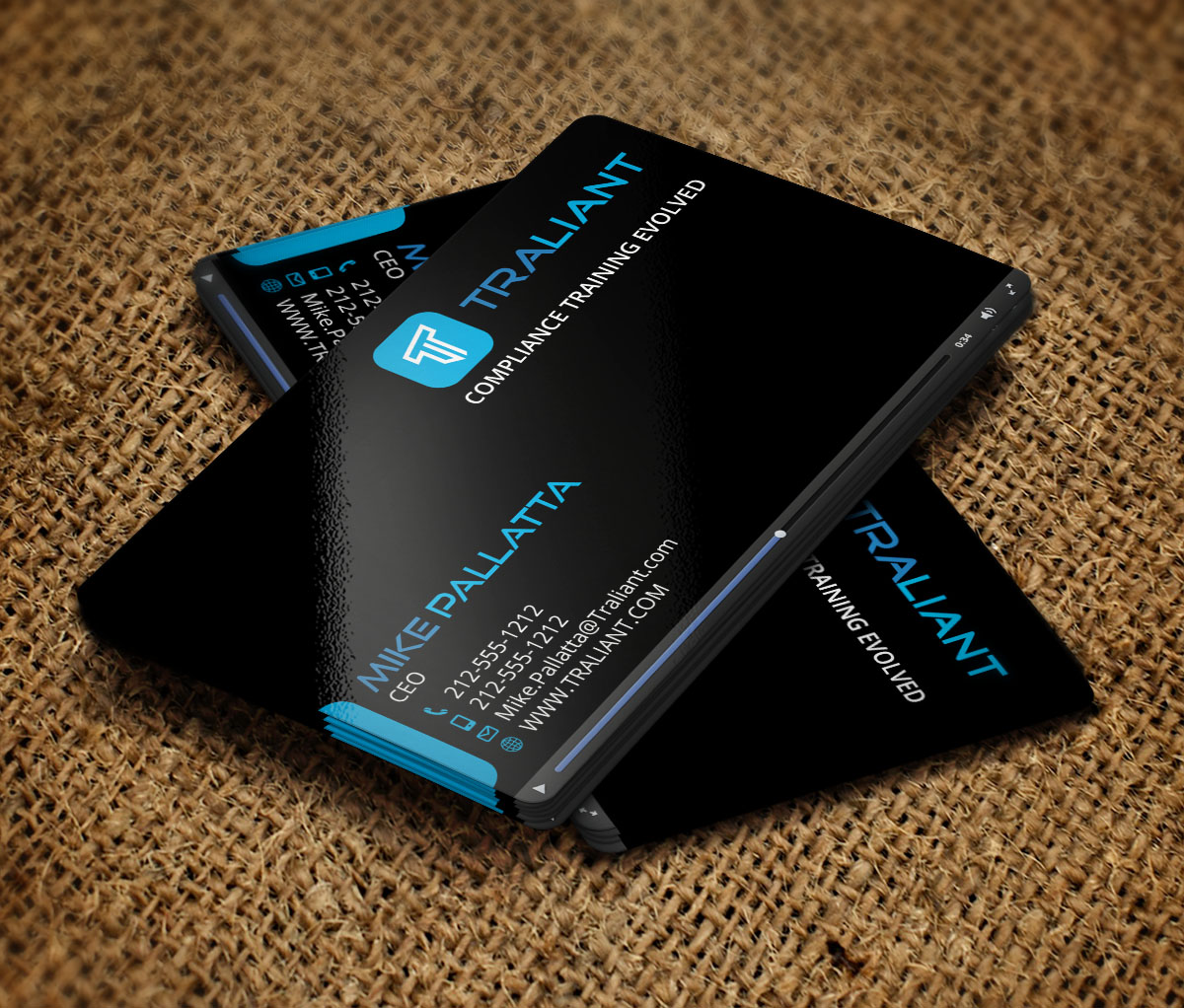Business Card Design by Verified artistry for Traliant | Design #11143058