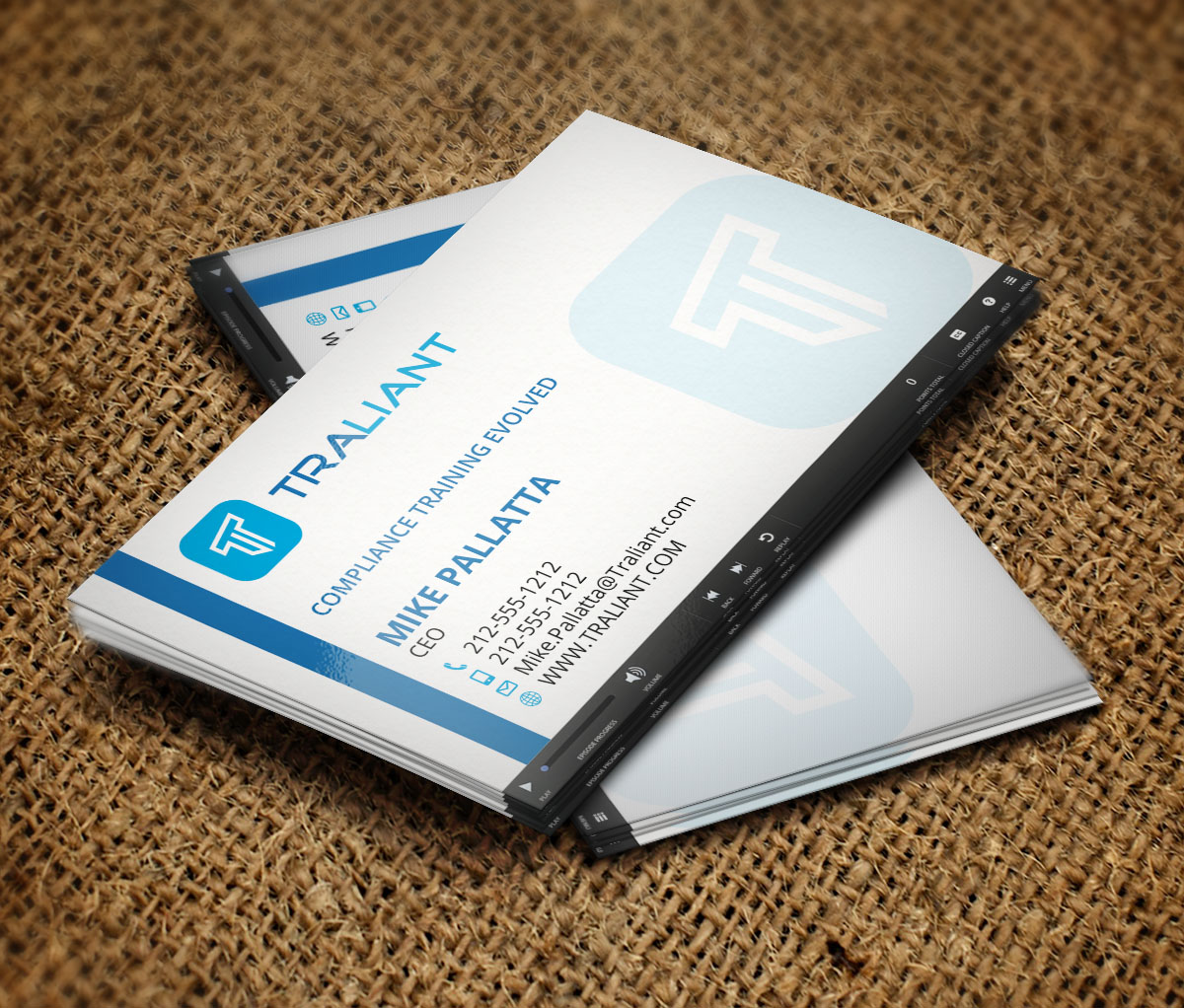 Diseño de Tarjeta de Presentación por Verified artistry (Design garden) para Traliant | Diseño #11143060