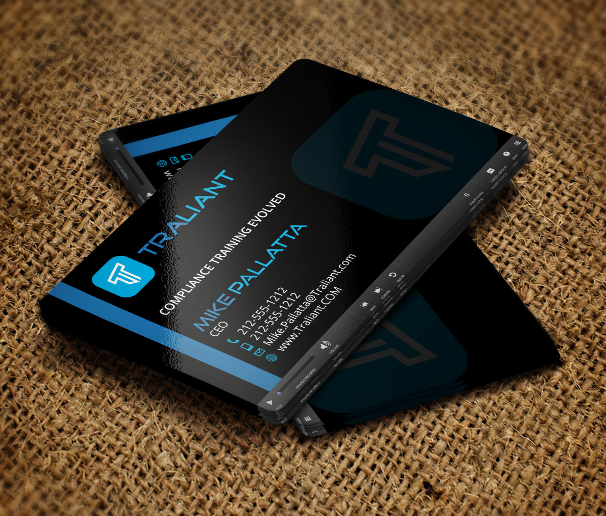 Diseño de Tarjeta de Presentación por Verified artistry (Design garden) para Traliant | Diseño #11143062
