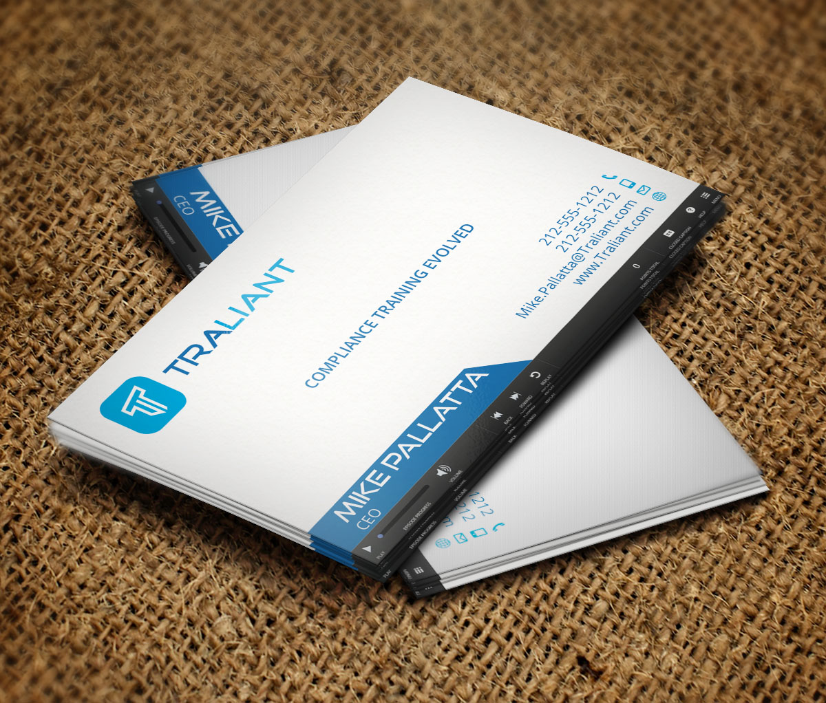 Business Card Design by Verified artistry for Traliant | Design #11143063