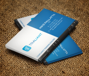 Business Card Design by Verified artistry (Design garden) for Traliant | Design: #11143068