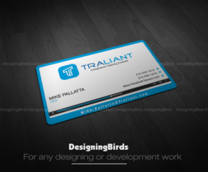 Business Card Design by Designing Birds for Traliant | Design #11144720