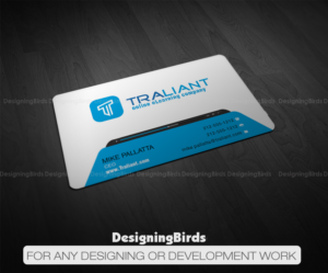 Business Card Design by Designing Birds for Traliant | Design: #11165160