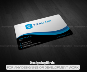 Business Card Design by Designing Birds for Traliant | Design: #11165219