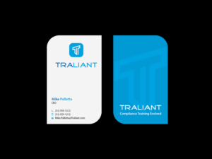 Business Card Design by Creations Box 2015 for Traliant | Design: #11149931