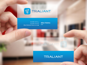 Business Card Design by Creations Box 2015 for Traliant | Design: #11149939