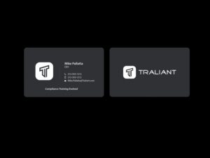 Business Card Design by Creations Box 2015 for Traliant | Design: #11149940