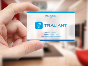 Business Card Design by Creations Box 2015 for Traliant | Design: #11149943