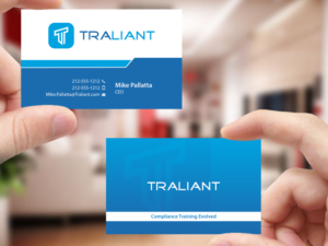Business Card Design by Creations Box 2015 for Traliant | Design: #11149944