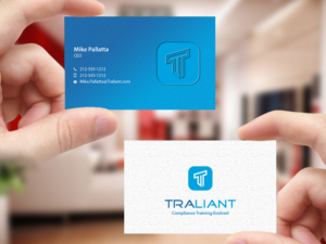 Business Card Design by Creations Box 2015 for Traliant | Design: #11149945