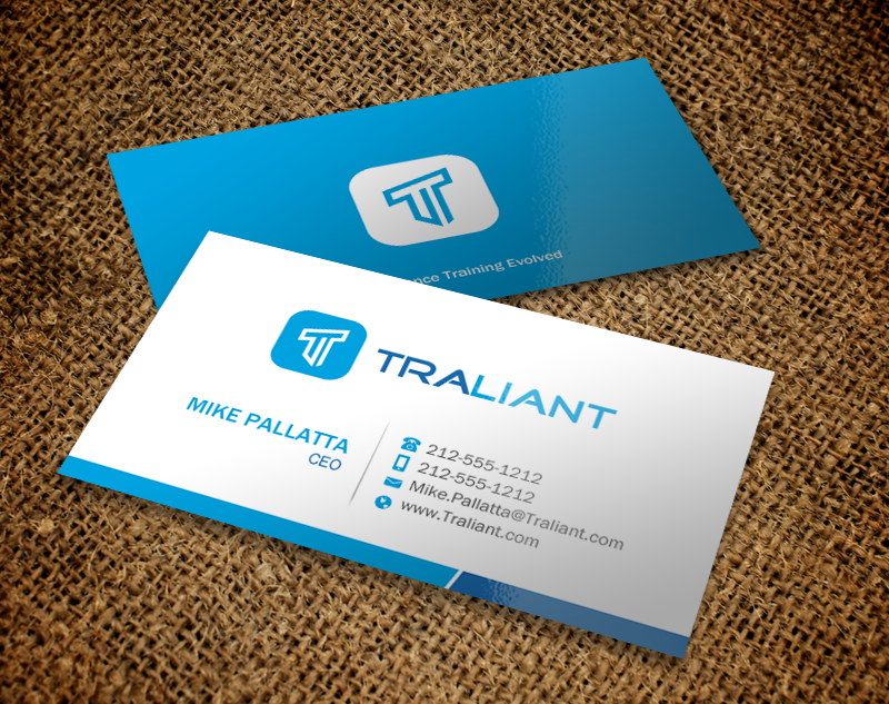 Business Card Design by Brand aid for Traliant | Design #11142650
