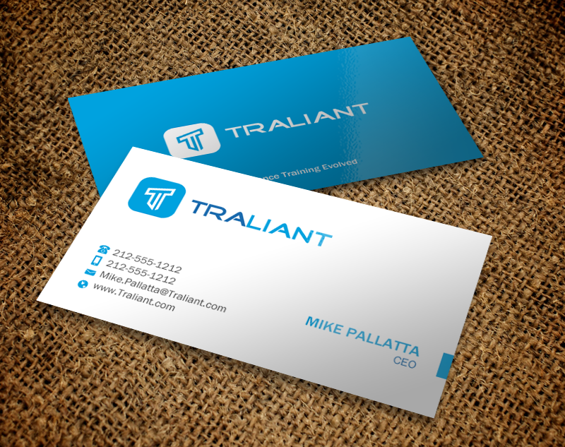 Business Card Design by Brand aid for Traliant | Design #11142651