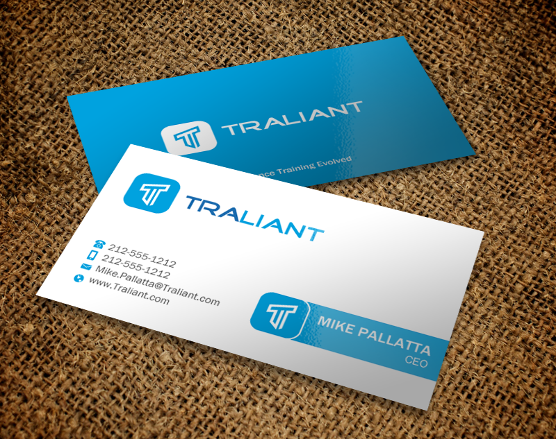 Business Card Design by Brand aid for Traliant | Design #11142653
