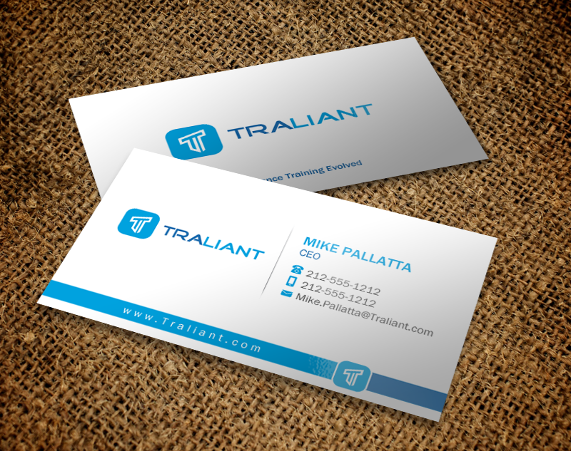 Business Card Design by Brand aid for Traliant | Design #11145394