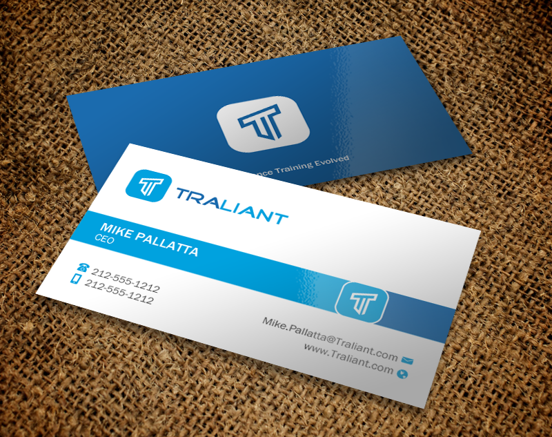 Business Card Design by Brand aid for Traliant | Design #11145398