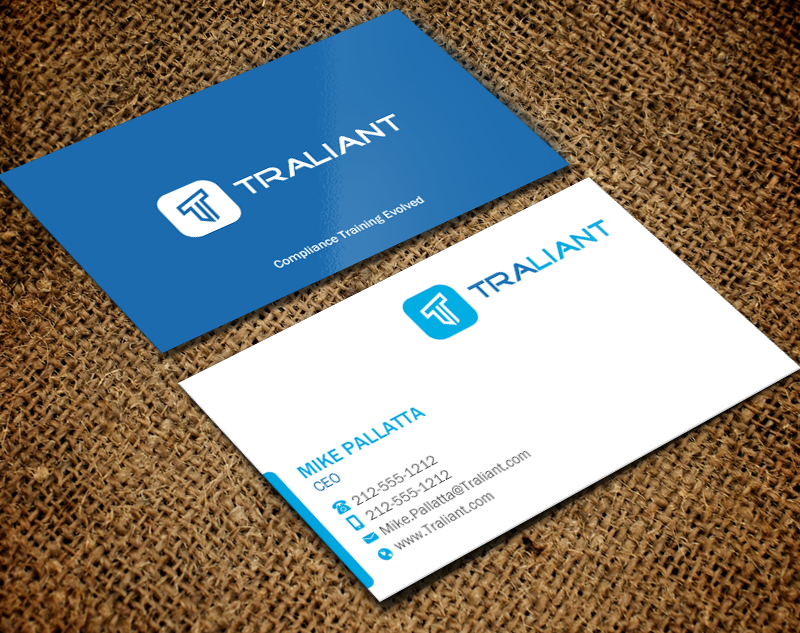 Business Card Design by Brand aid for Traliant | Design #11159895