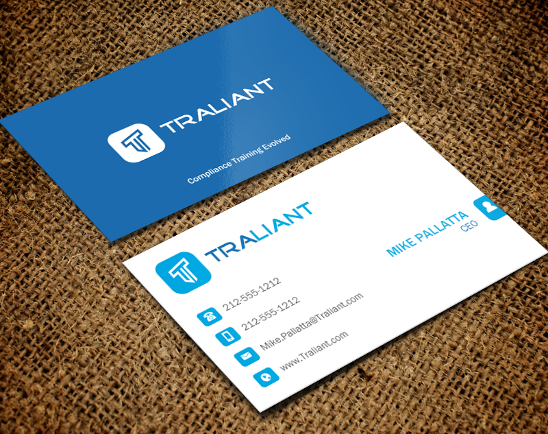 Business Card Design by Brand aid for Traliant | Design #11159900
