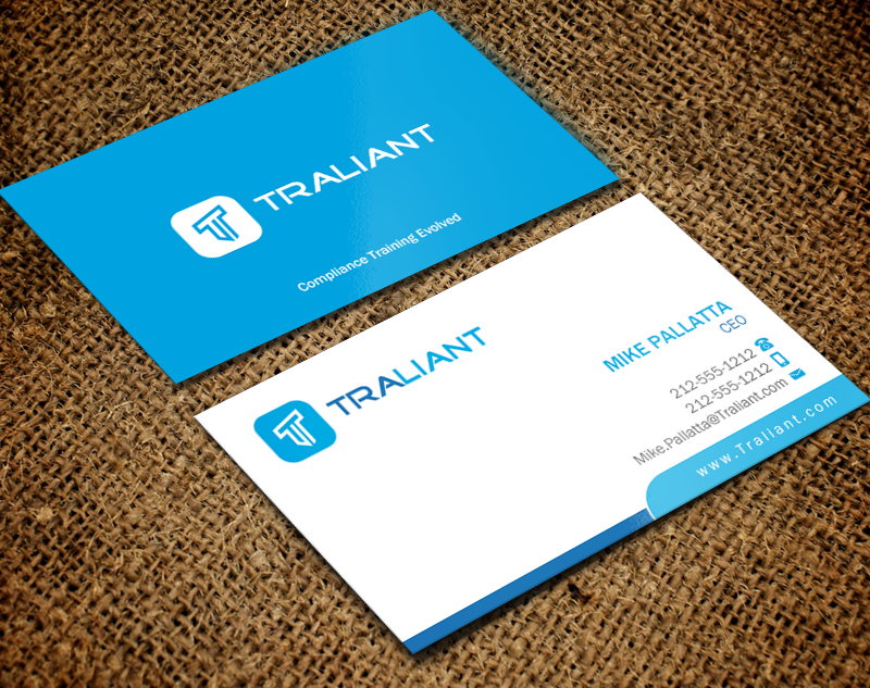 Business Card Design by Brand aid for Traliant | Design #11159901