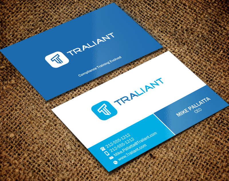 Business Card Design by Brand aid for Traliant | Design #11159906