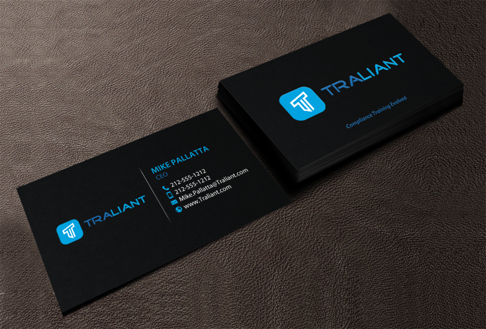 Business Card Design by chandrayaan.creative for Traliant | Design #11142418
