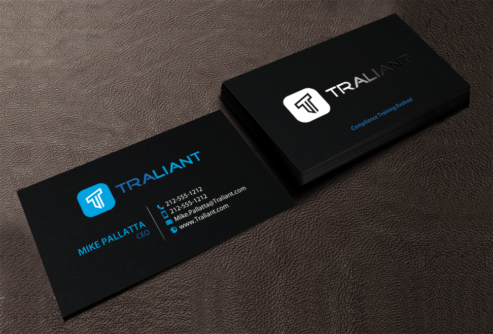 Business Card Design by chandrayaan.creative for Traliant | Design #11142419