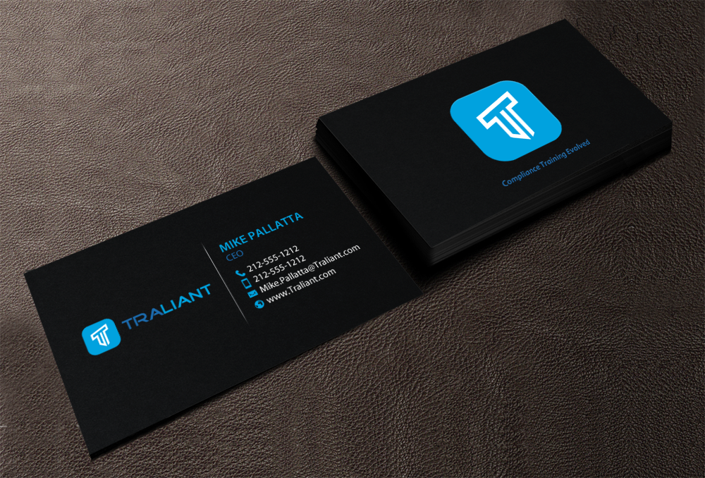 Business Card Design by chandrayaan.creative for Traliant | Design #11142466