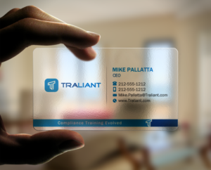 Business Card Design by chandrayaan.creative for Traliant | Design: #11144747