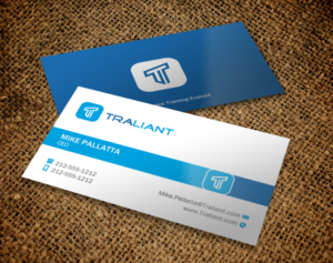 Business Card Design by chandrayaan.creative for Traliant | Design: #11144749