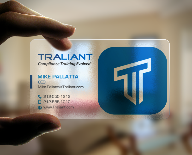 Business Card Design by chandrayaan.creative for Traliant | Design #11159793