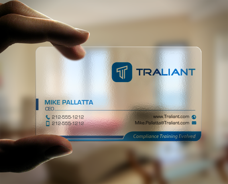 Business Card Design by chandrayaan.creative for Traliant | Design #11159800