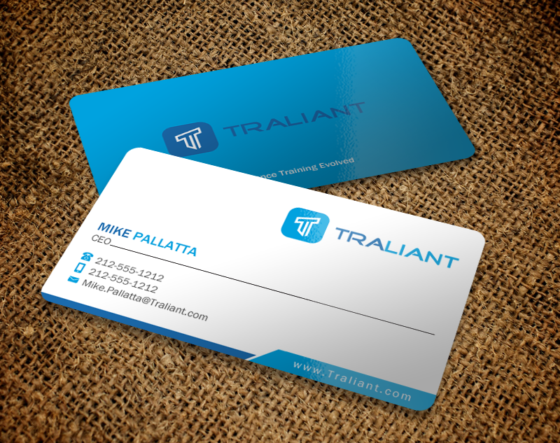 Business Card Design by chandrayaan.creative for Traliant | Design #11210242