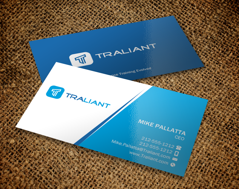 Design de Carte de Visite par chandrayaan.creative pour Traliant | Design #11210248