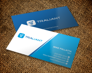 Business Card Design by chandrayaan.creative for Traliant | Design: #11210248