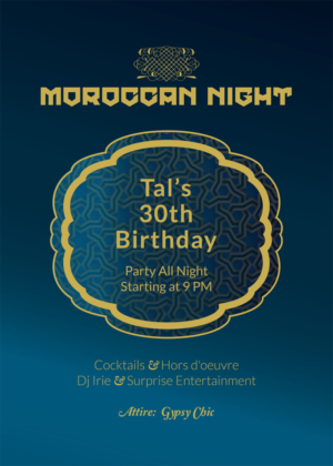 Invitation Design by Venus L. Penaflor for this project | Design #11197582