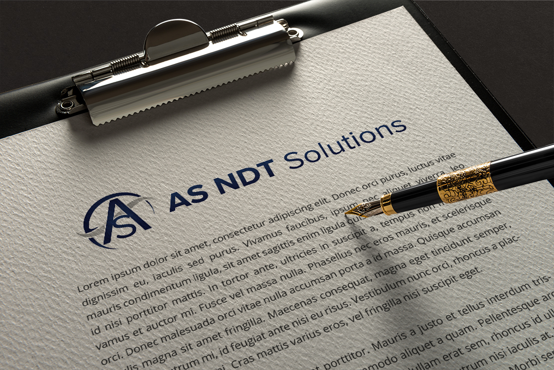 Diseño de Logo por B.Tibéri para AS NDT Solutions EOOD | Diseño #11257466