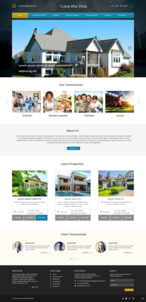 Web Design by pb for The Denny & Leyla Team with Evers & Company | Design: #11161183