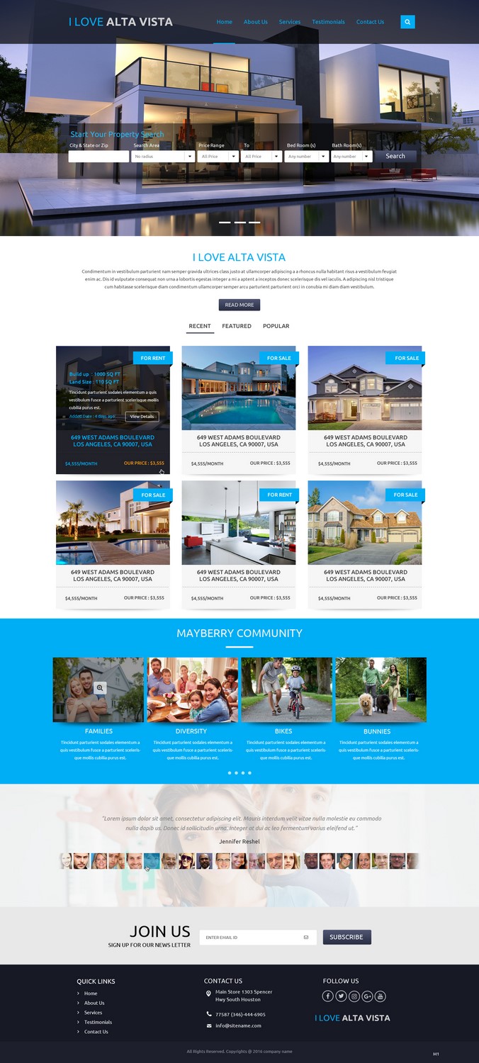Web Design by pb for The Denny & Leyla Team with Evers & Company | Design #11167688